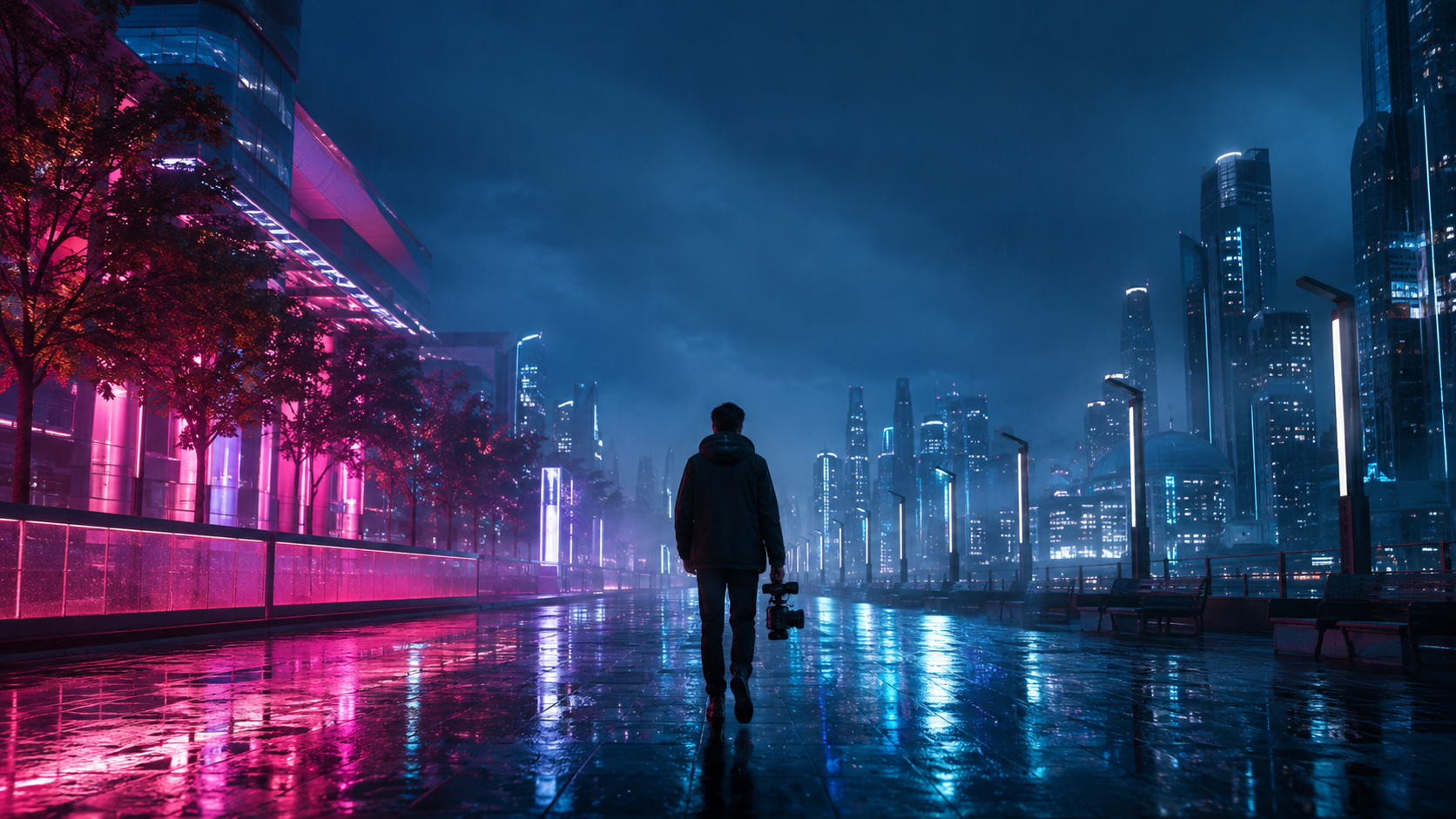 Original cinematic scene created for the MiniMax H3 page